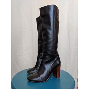 Land's End Stanton High Heel Tall Pull On Boots